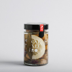 Azeitonas em Azeite com Limão e ervas aromáticas